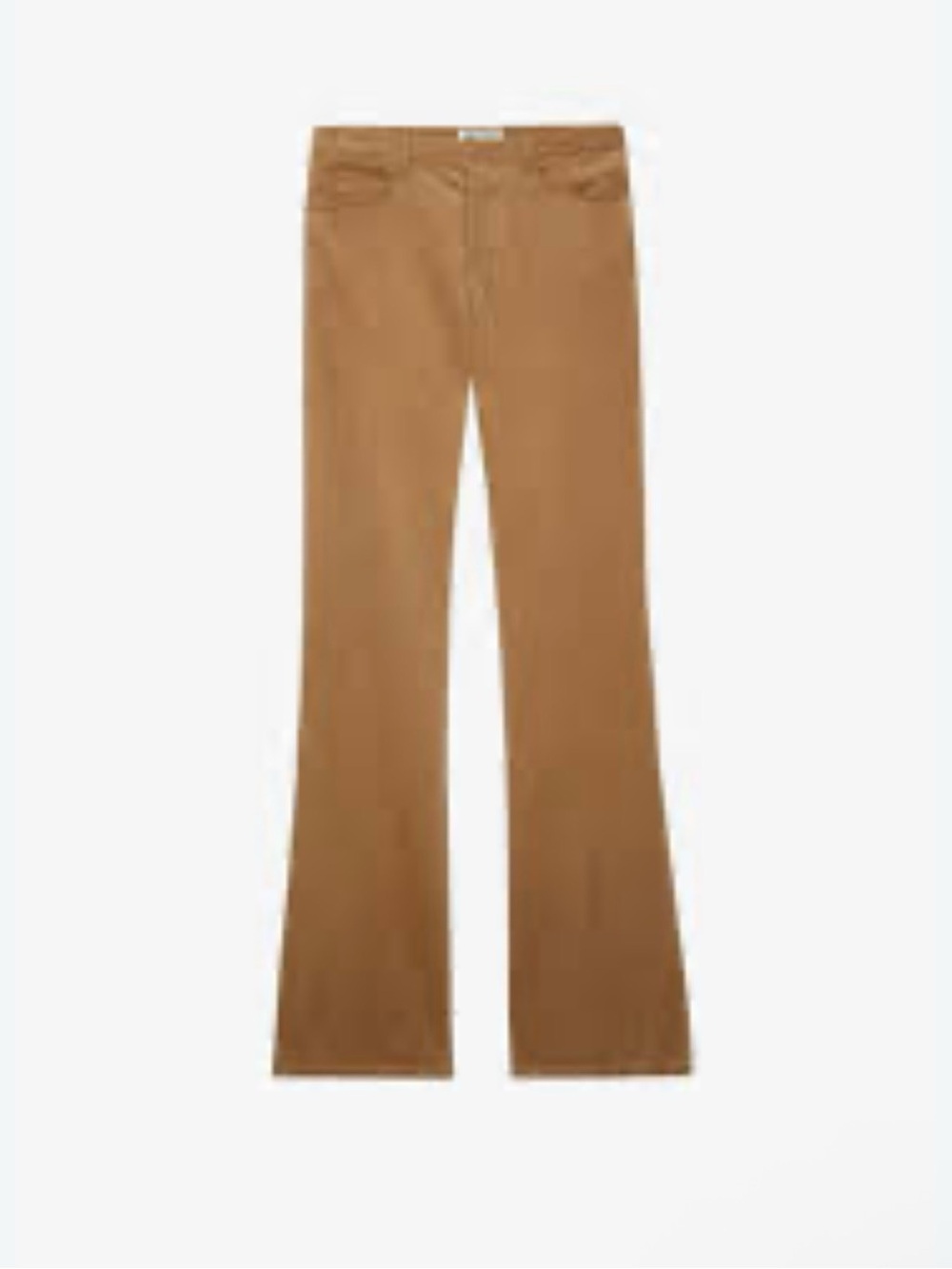 Zadig & voltaire Pistol Velvet Pants NWT Size 34 Ocre